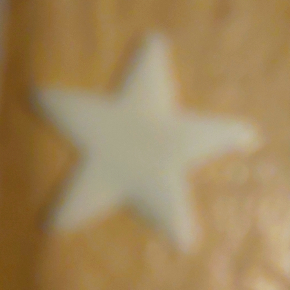 Glow in the dark star